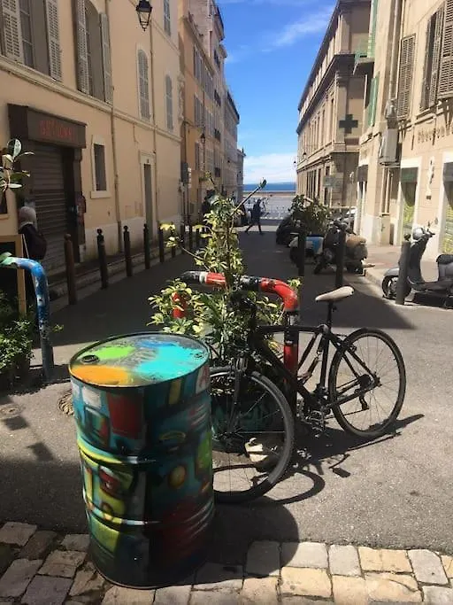Lejlighed Studio With Sunny Patio In Panier Near Old Port Marseille