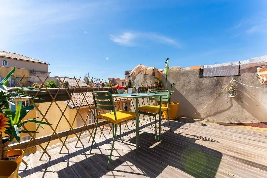 Lejlighed Studio With Sunny Patio In Panier Near Old Port Marseille