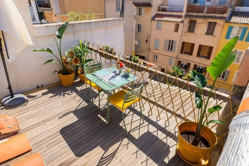 Studio With Sunny Patio In Panier Near Old Port Marseille 0*,