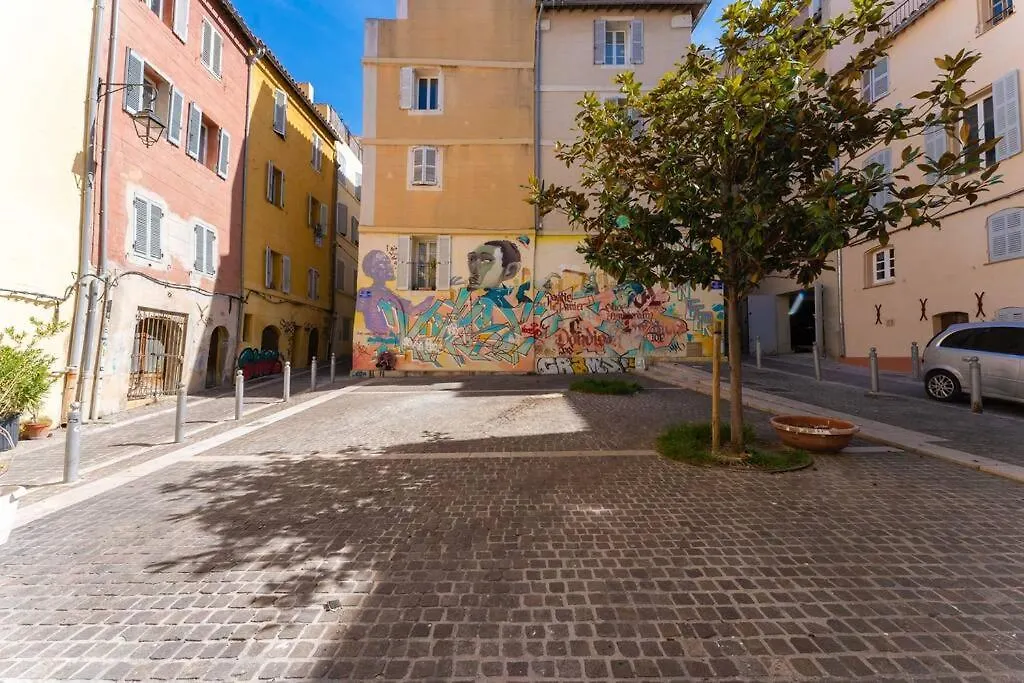 Studio With Sunny Patio In Panier Near Old Port Marseille Lejlighed