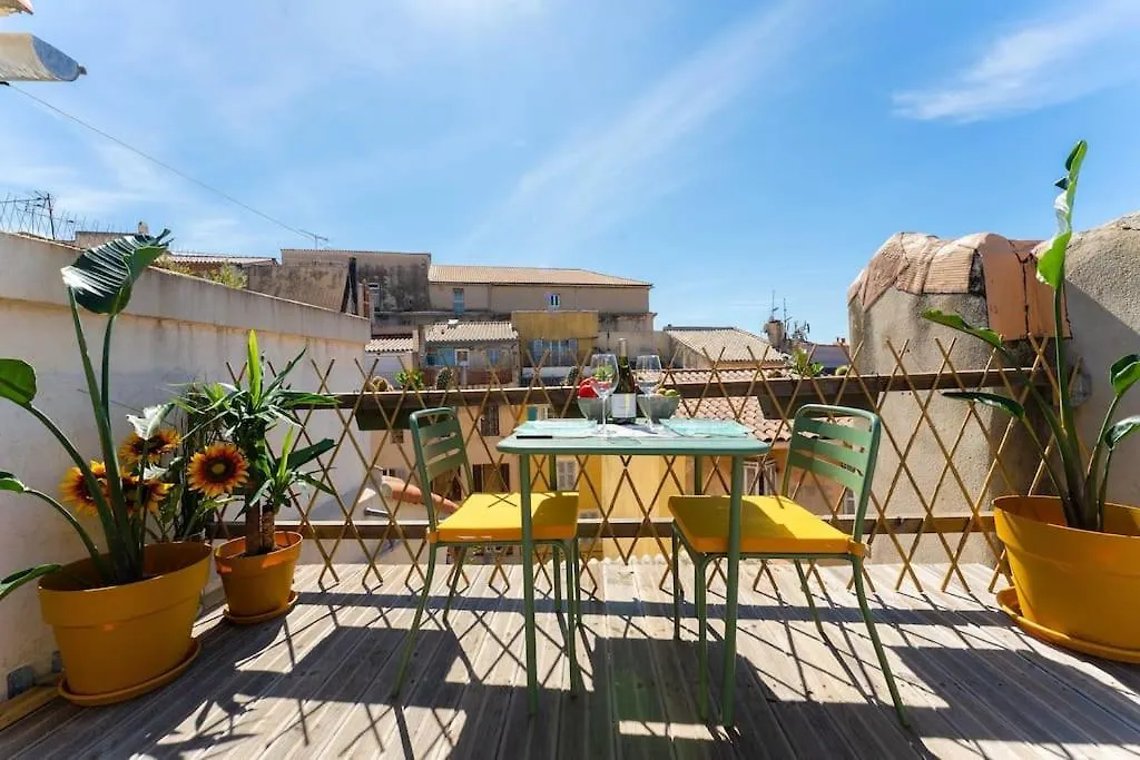 Lejlighed Studio With Sunny Patio In Panier Near Old Port Marseille